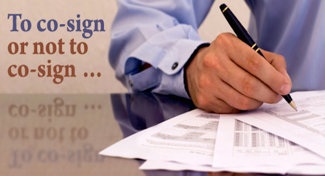 Should You Be a Cosigner?